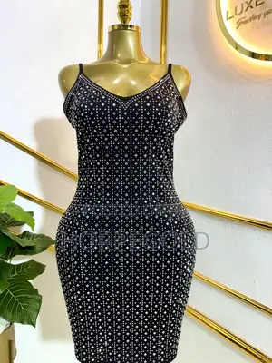 Beautiful Stoned Short Gown