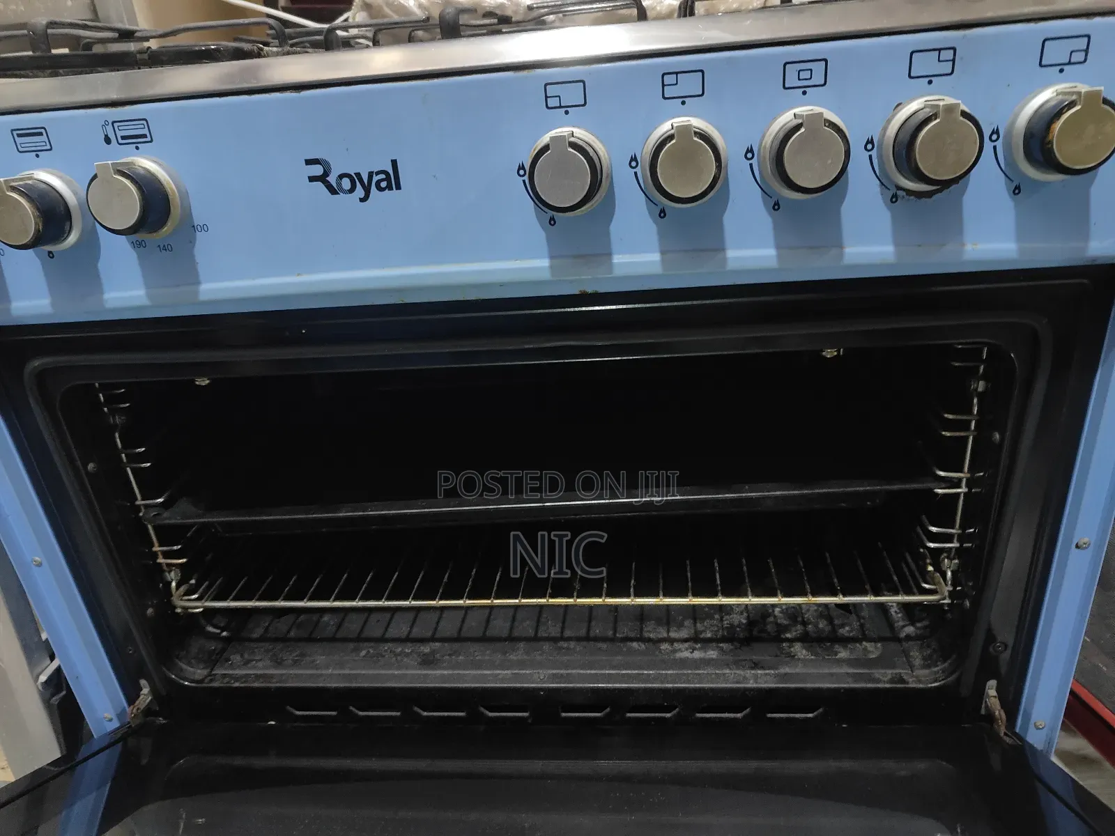 5 Burner Gas Cooker Oven