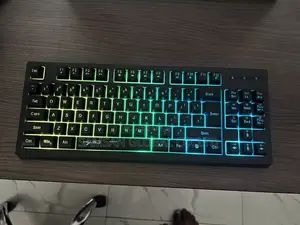 Wireless Keyboard With RGB Light