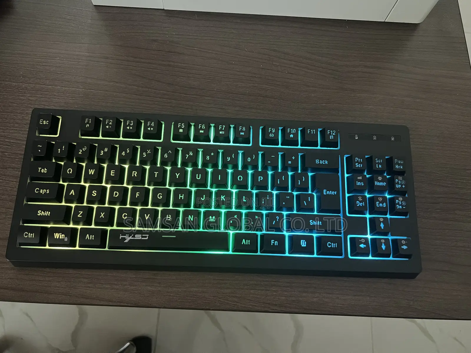 Wireless Keyboard With RGB Light