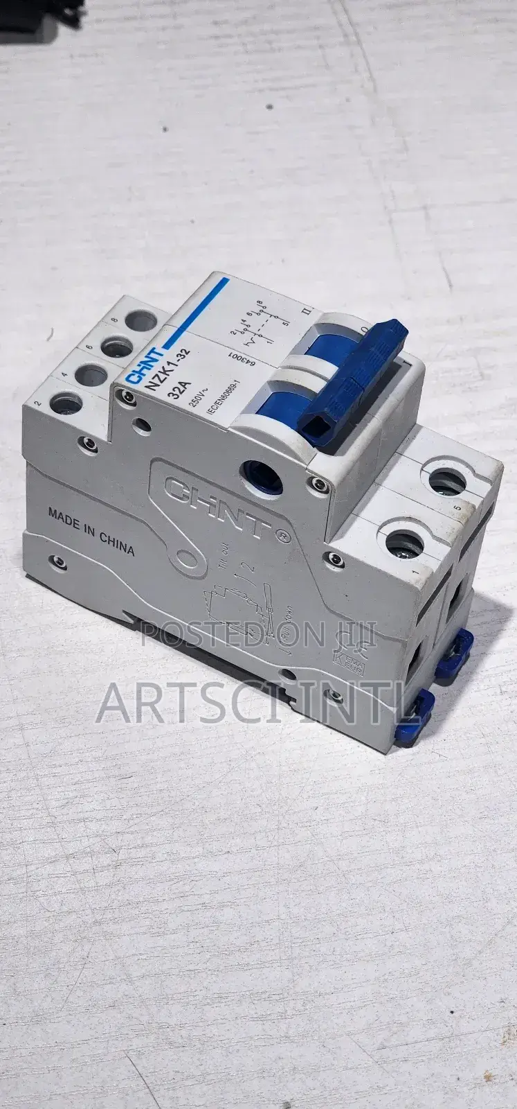 32a Chint Changeover Switch 2 Pole