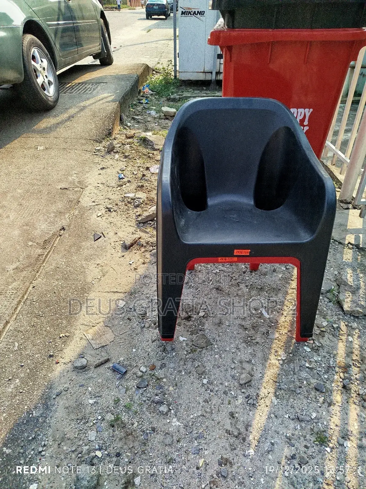 Elephant Plastic Chair for Balcony