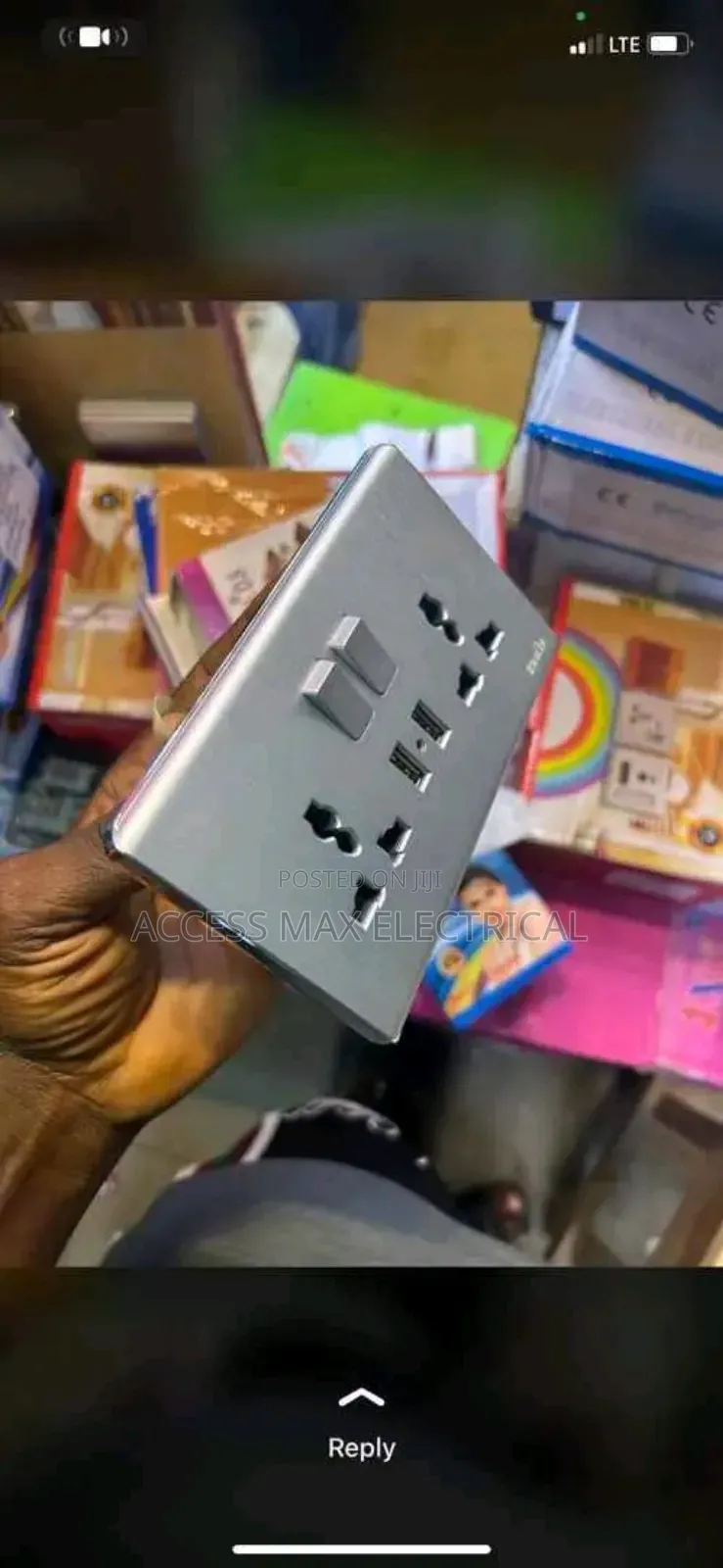 13amps Double Socket With Usb By 50 Pcs