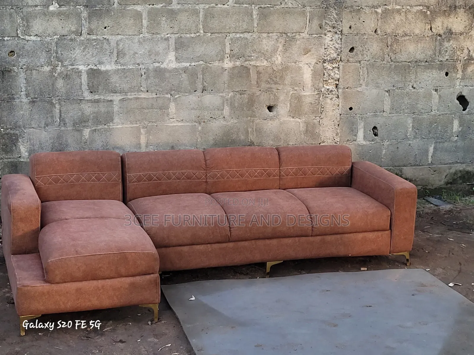 Brown Sectional Couch