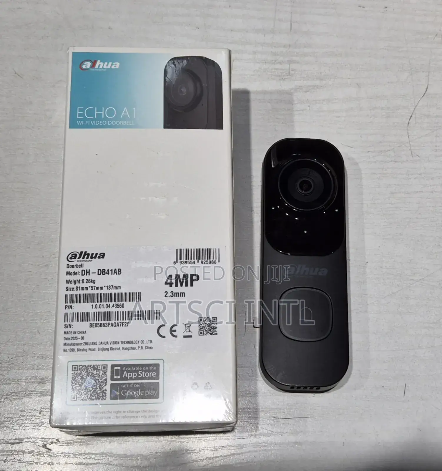 Echo A1 Wifi Video Doorbell