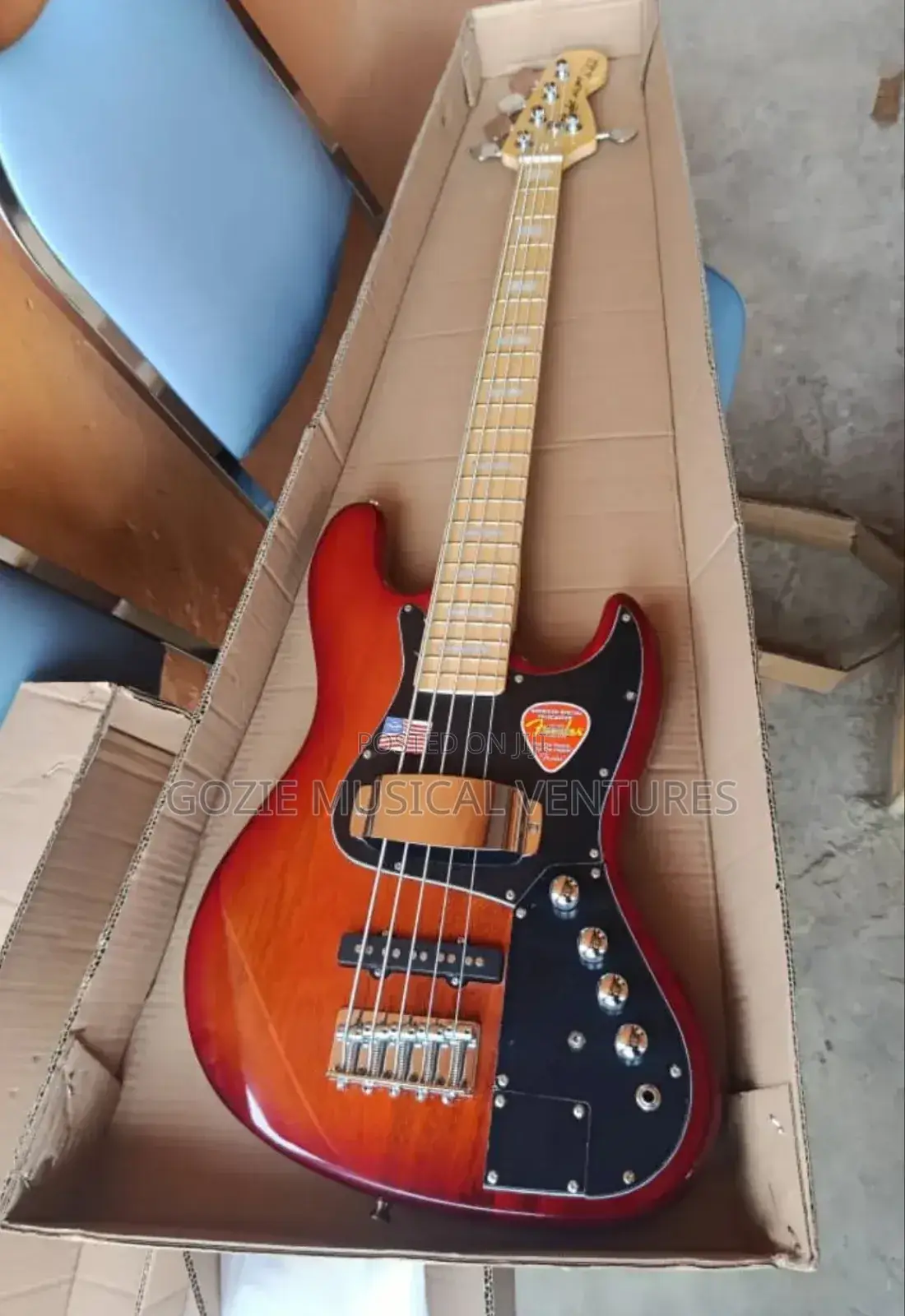 Fender Squeir Jazz Bass Guitar 5- String