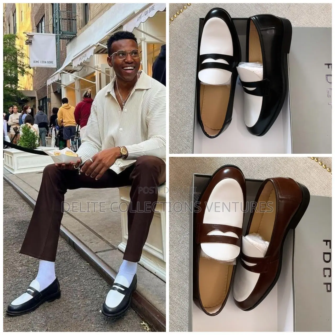 *Fdcp Close Leather Causal Shoe; Now Available
