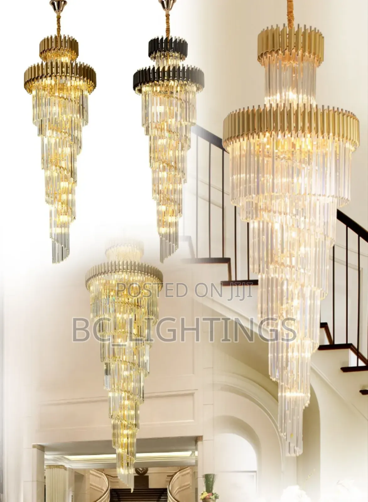 Modern Led and Bulb Crystal Chandelier Light
