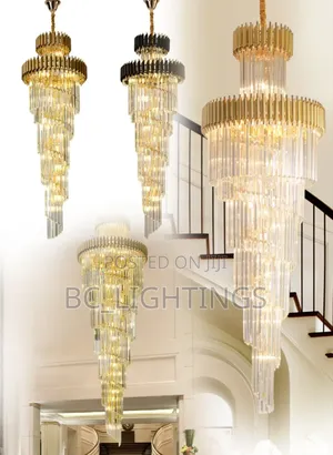 Modern Led and Bulb Crystal Chandelier Light