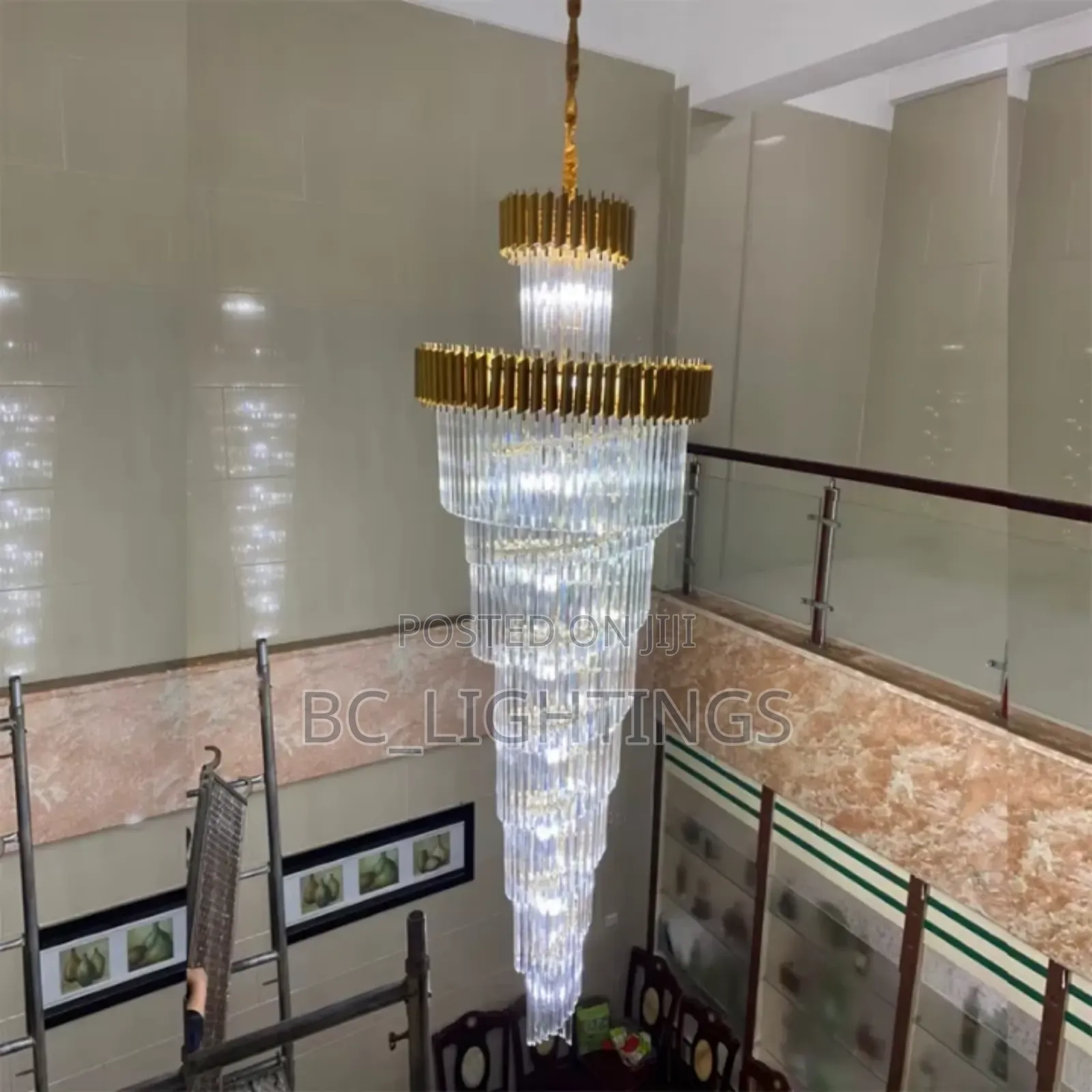 Modern Led and Bulb Crystal Chandelier Light