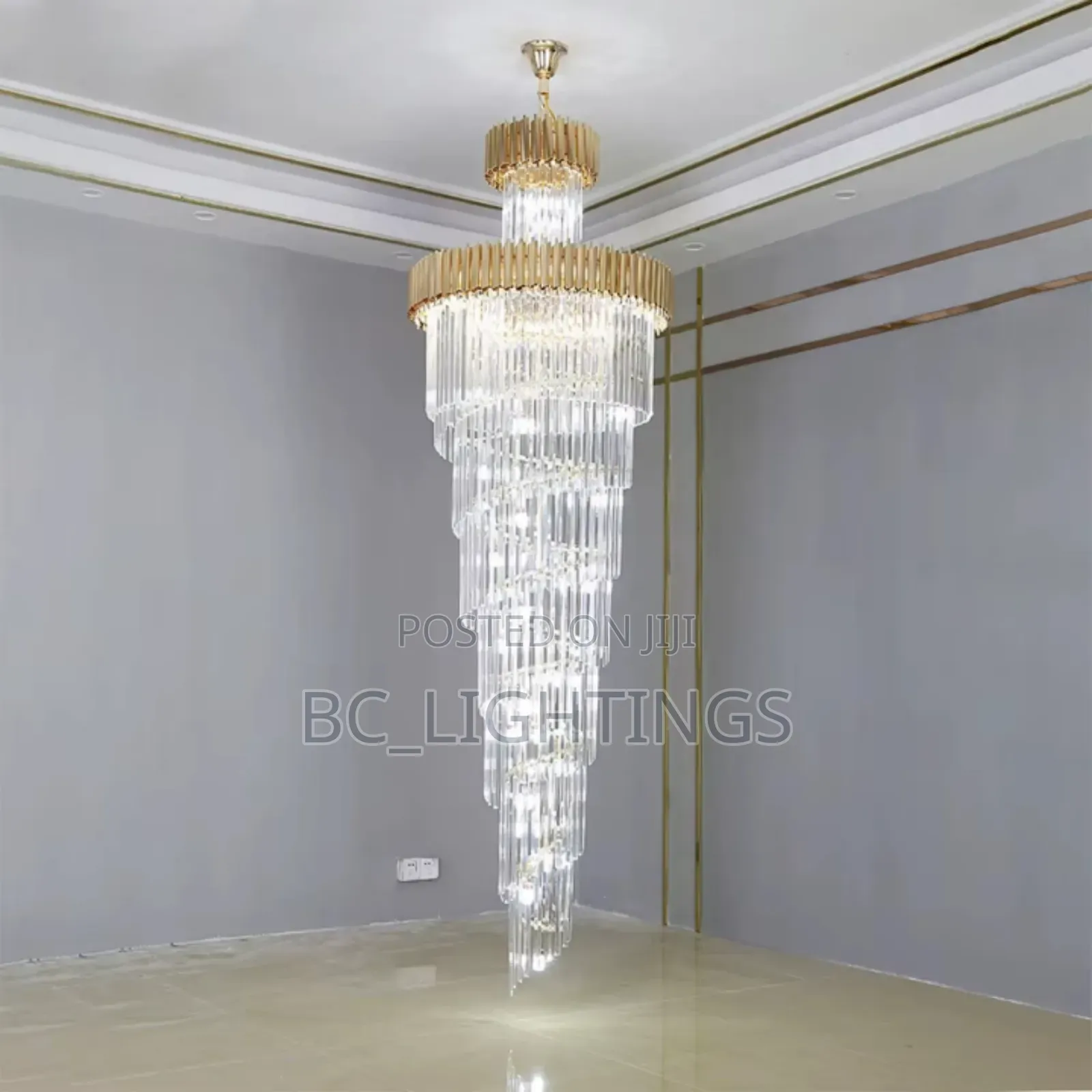 Modern Led and Bulb Crystal Chandelier Light