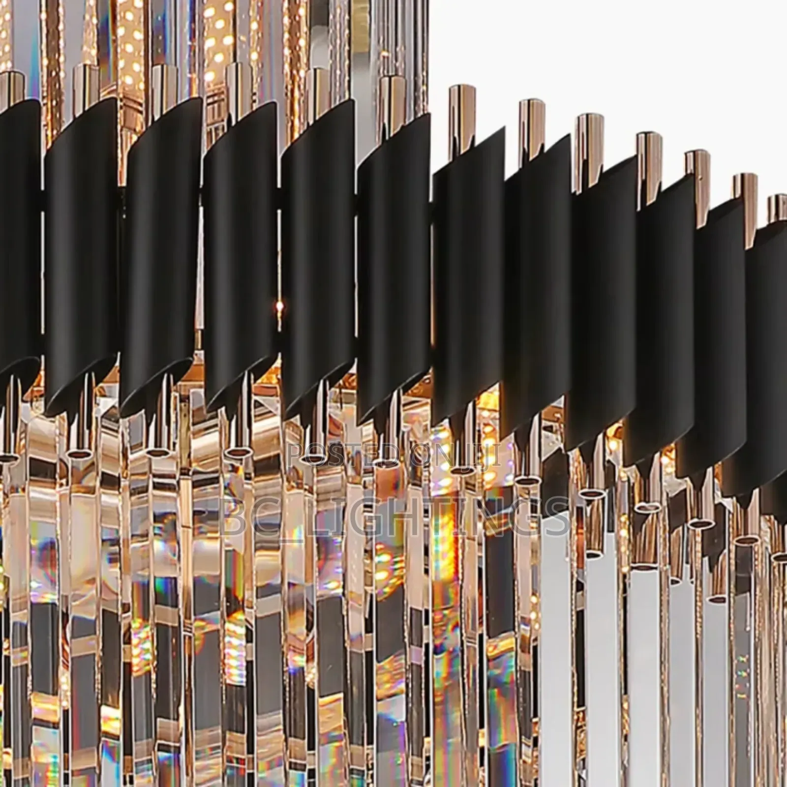 Modern Led and Bulb Crystal Chandelier Light
