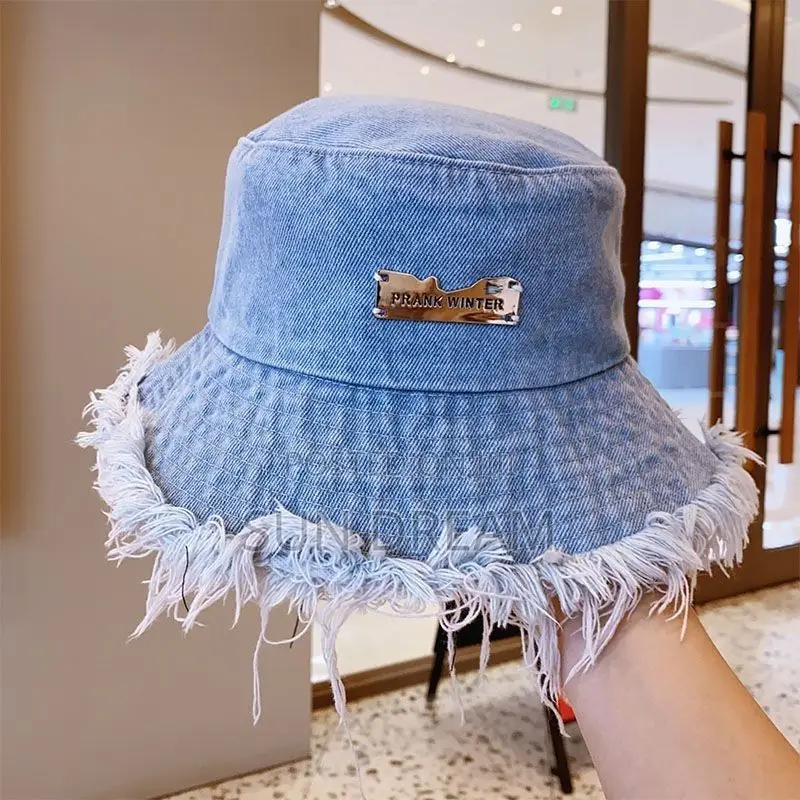 Jeans Hat Denim Hat Blue Cap