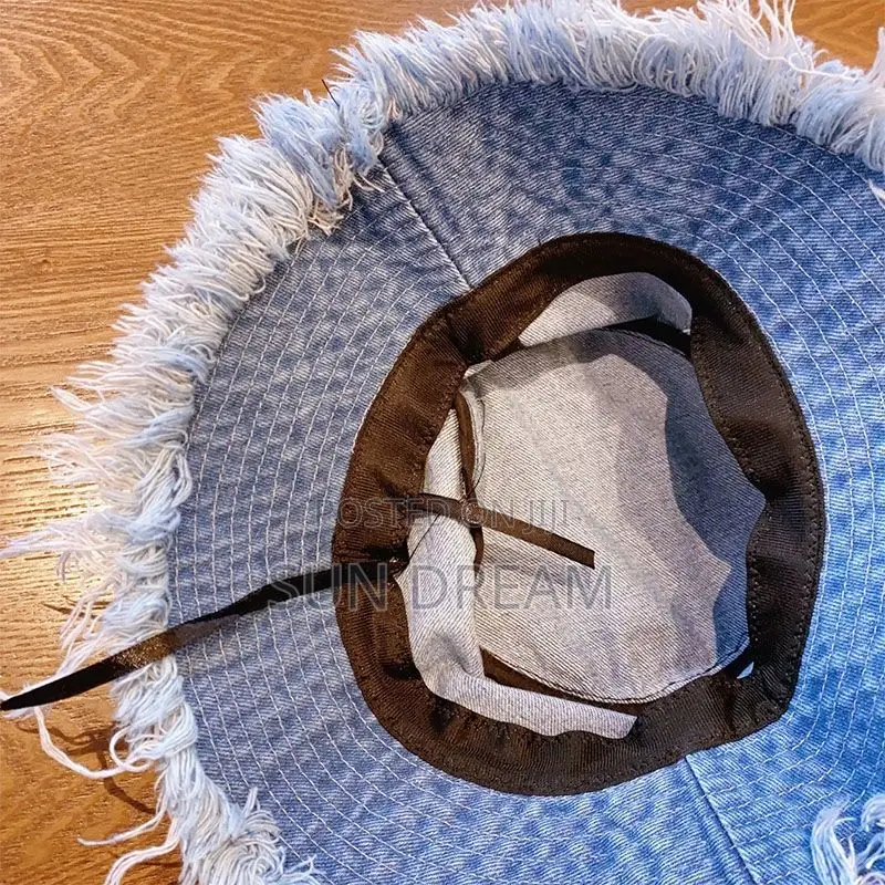 Jeans Hat Denim Hat Blue Cap