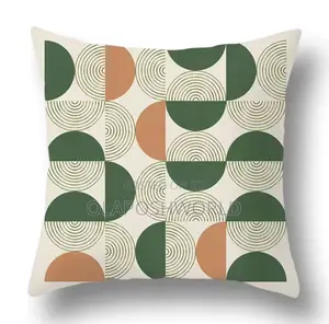 Square Shape Abstract Throw Pillow