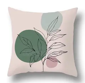 Square Shape Abstract Throw Pillow