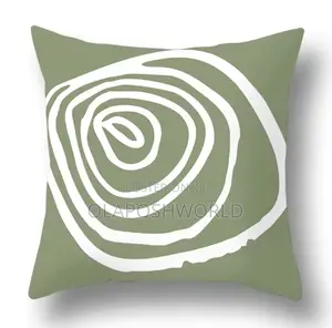Pattern Abstract Square Throw Pillow