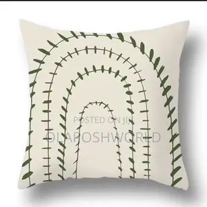 Pattern Abstract Square Throw Pillow