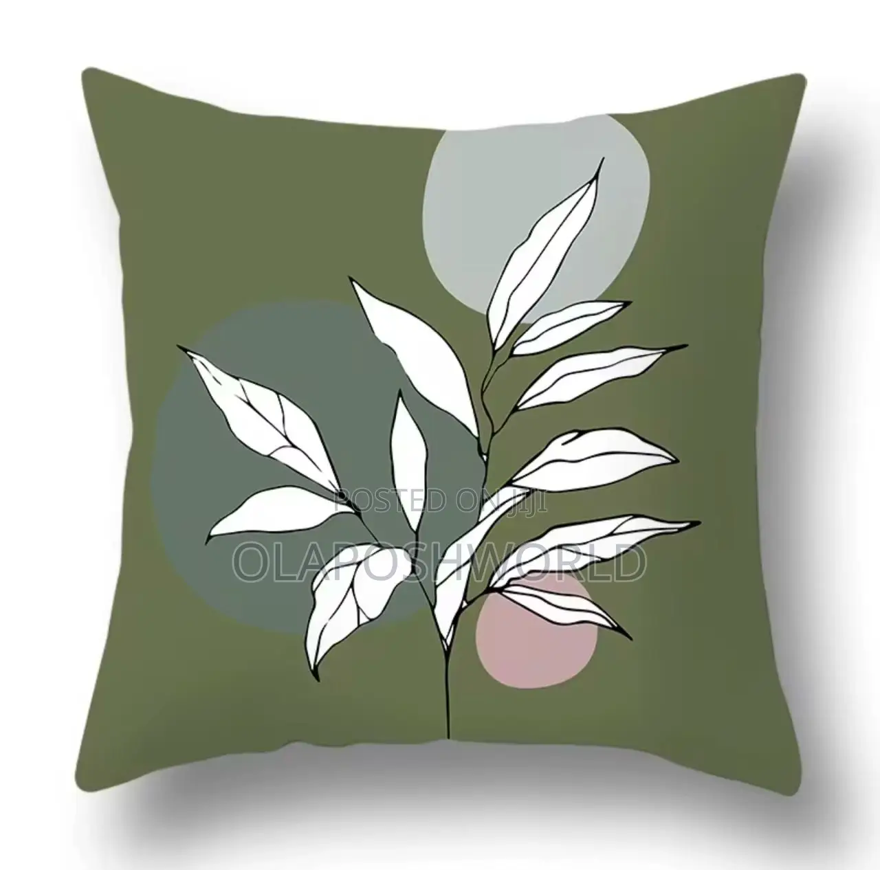 Square Pattern Throw Pillow
