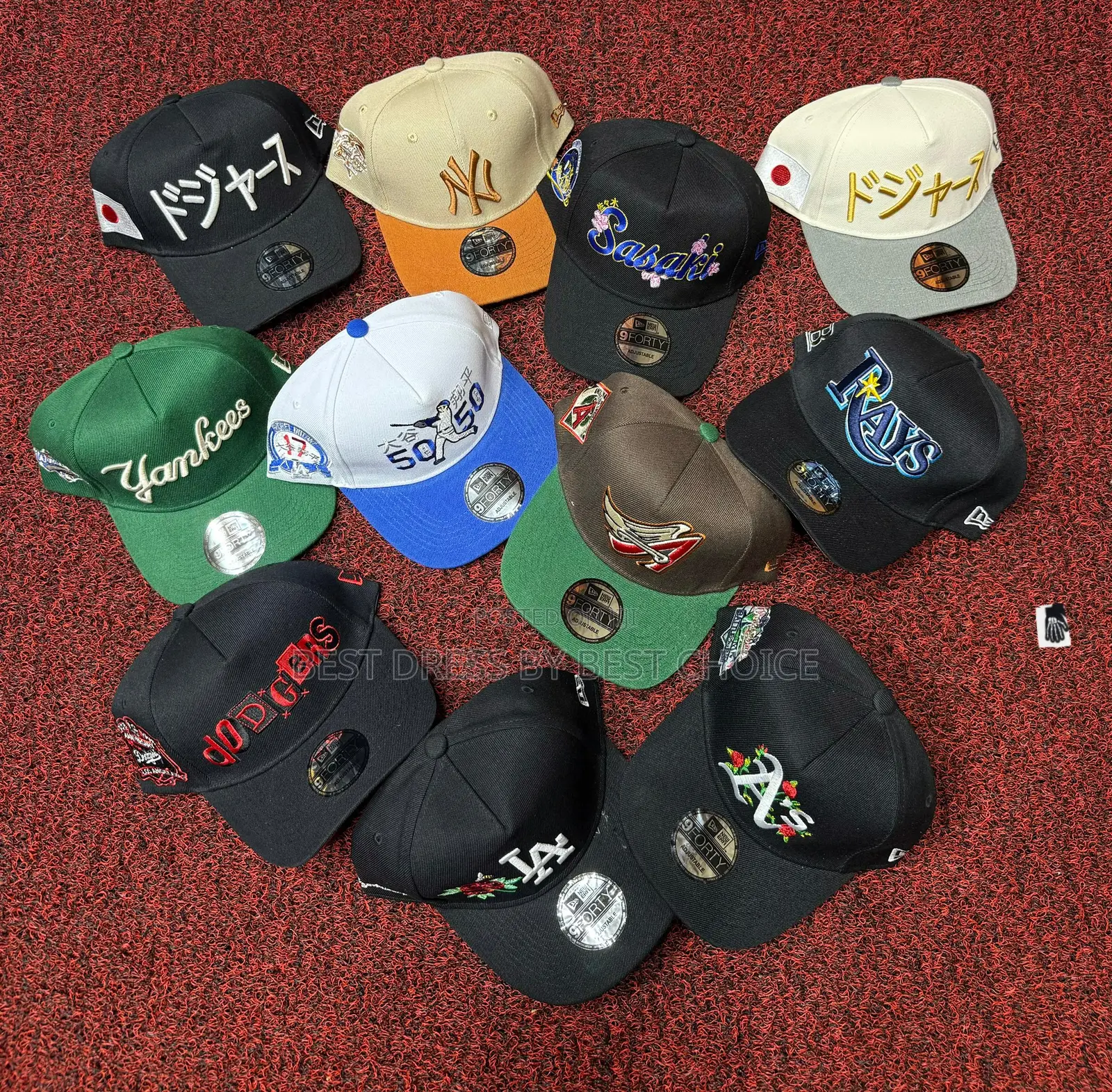 High Quality Adjustable Pre-curved Snapback Caps