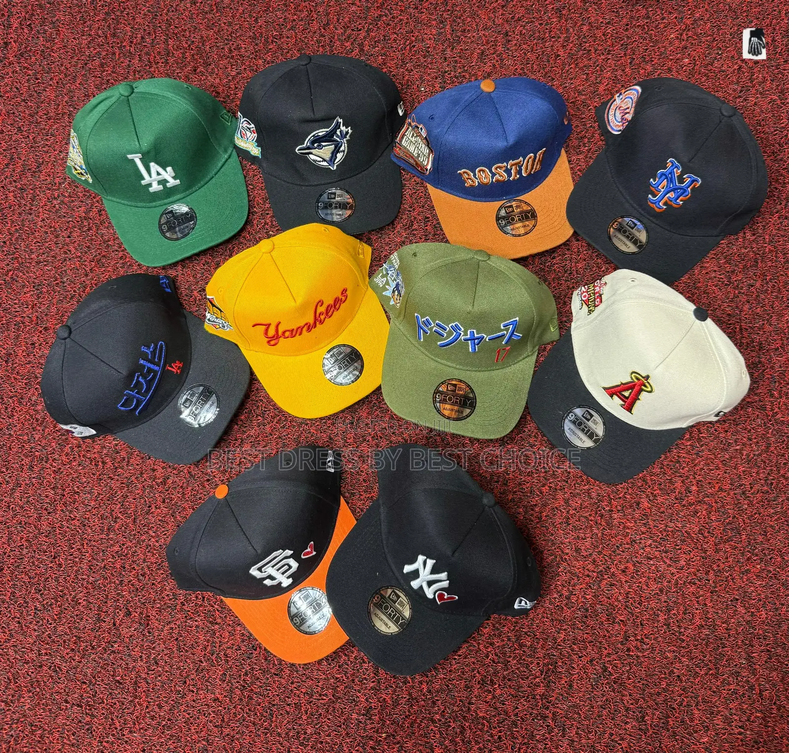 High Quality Adjustable Pre-curved Snapback Caps
