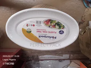 White Plastic Tray