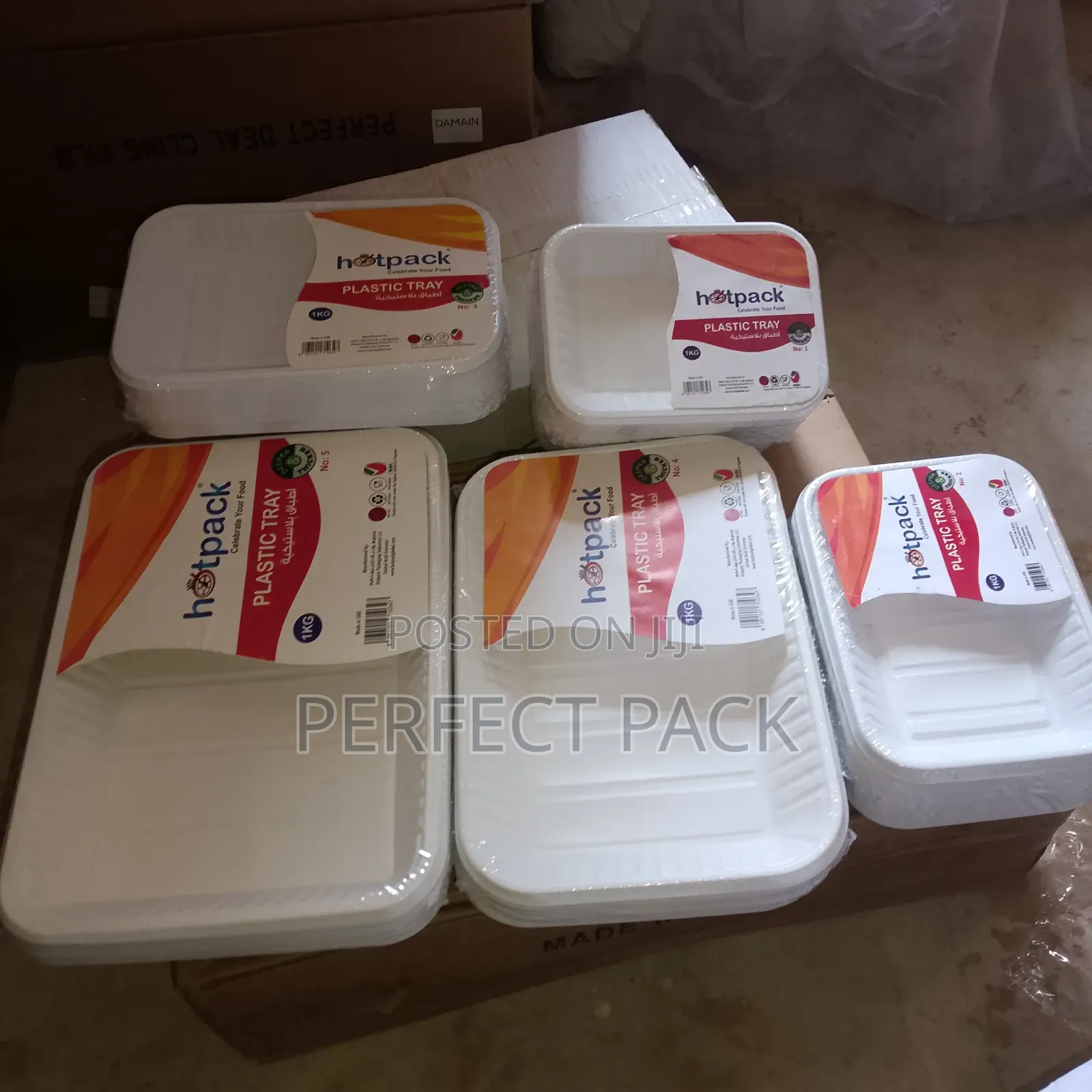White Plastic Tray