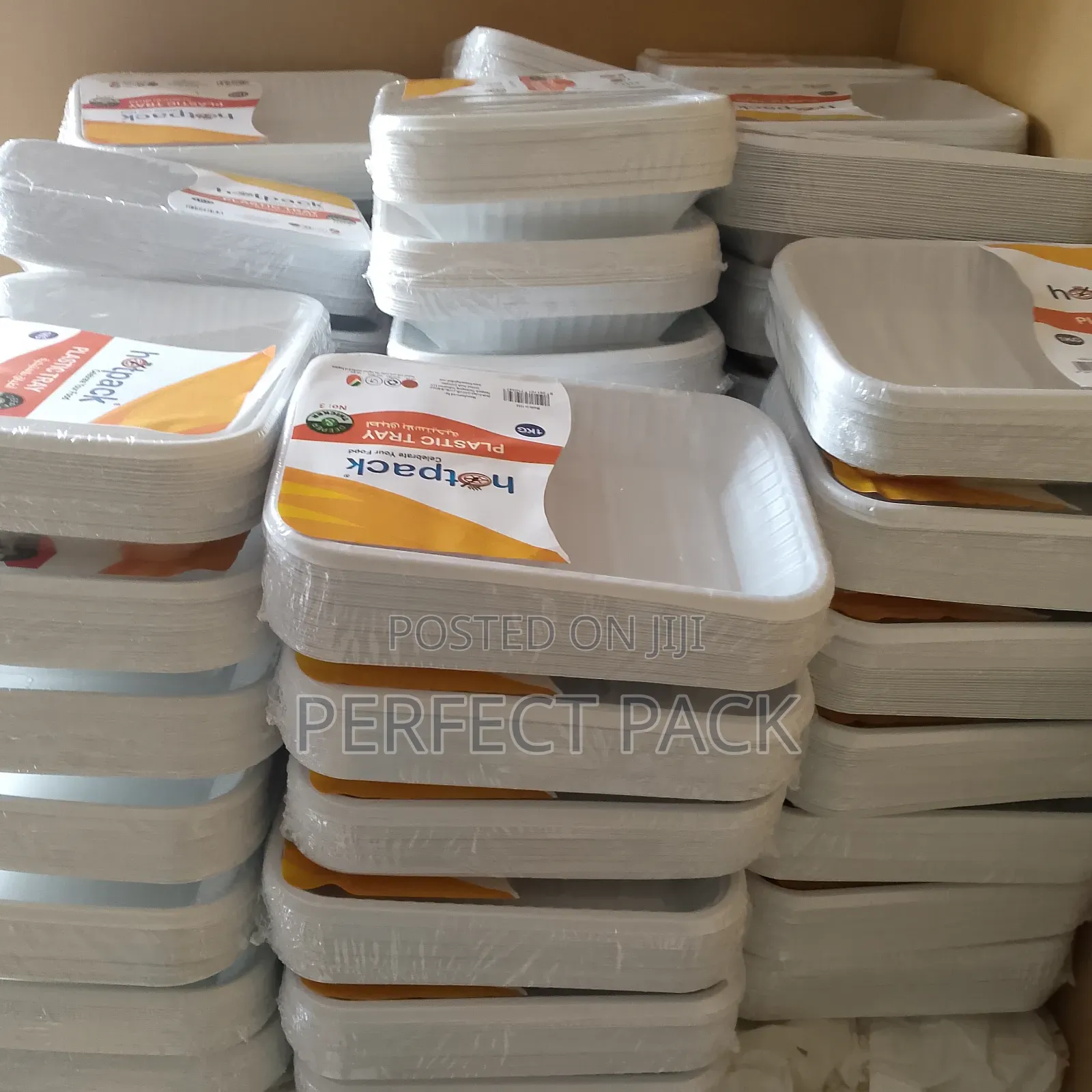 White Plastic Tray