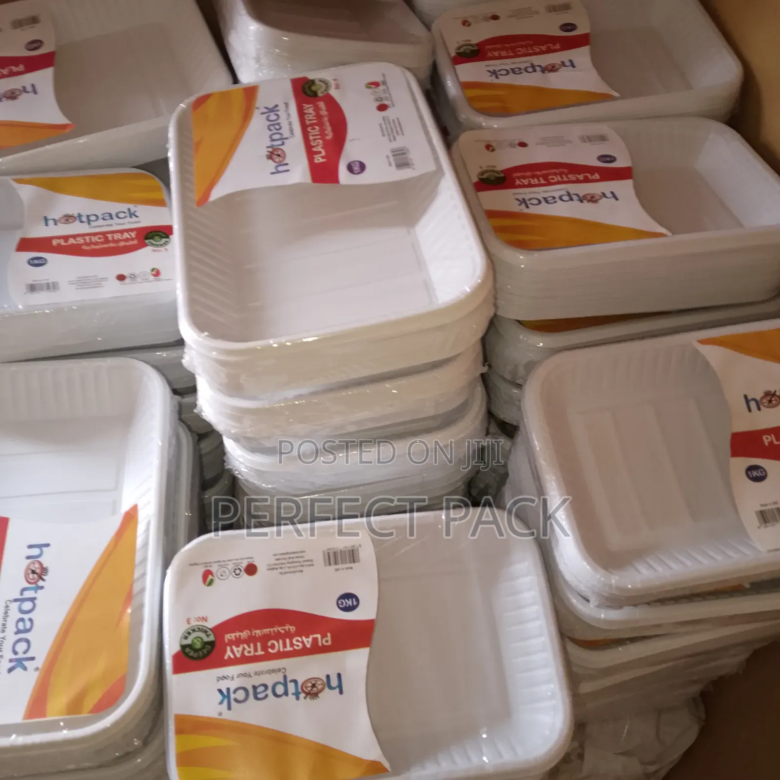 White Plastic Tray