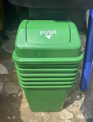 Push Waste Bin, Trash Bin 50l