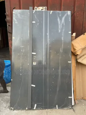 4ft Plain Gray Isreali Security Door