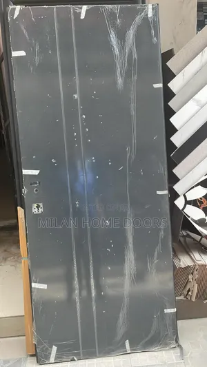 4ft Plain Gray Isreali Security Door