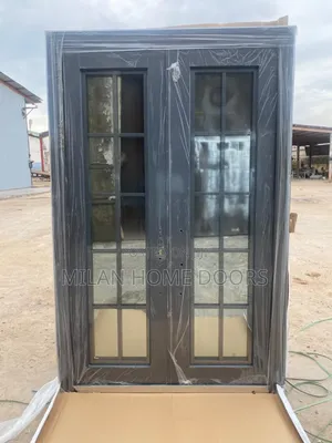 1.5m By 2.1m Extra Height French Glass Entrance Door