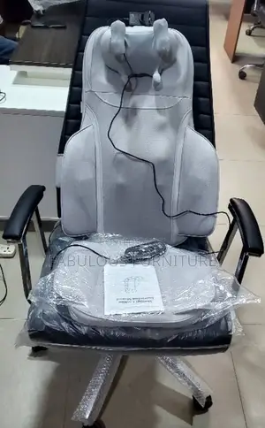 Chair Cushion With Neck and Back Massager