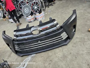 Complete Front Bumper For Toyota Highlander 2017-2019 Brand New