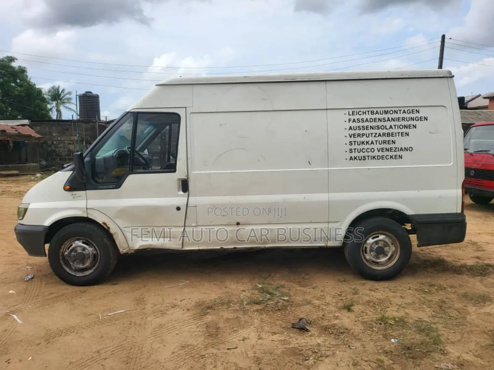 Ford Transit 2002 White
