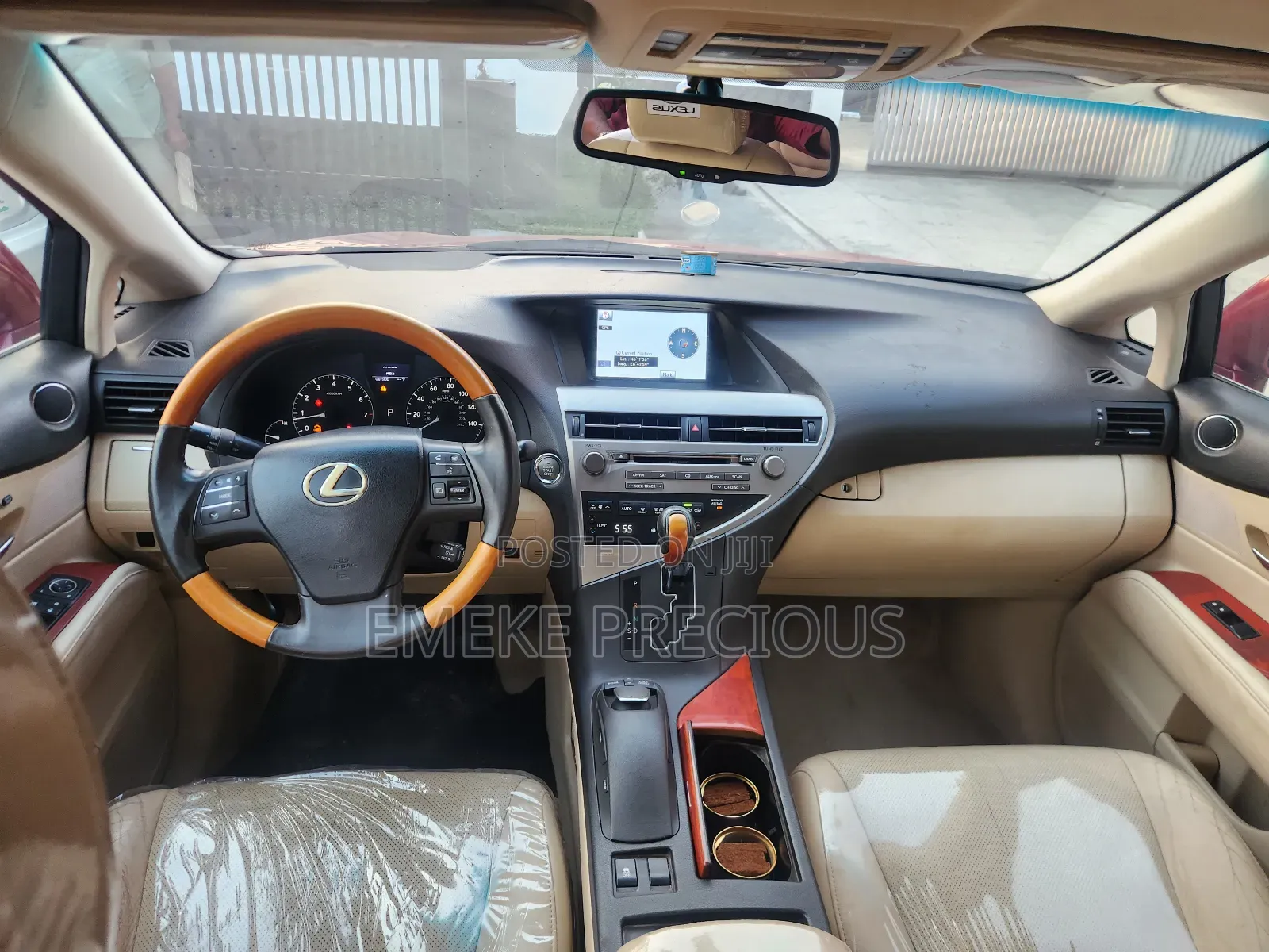 Lexus RX 350 AWD 2012 Red