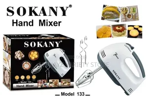 Sokany High Quality Electric Hand Mixer (With 7 Speed Level)