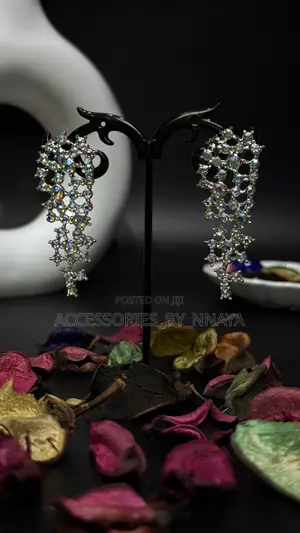Silver Tear Drop Earring