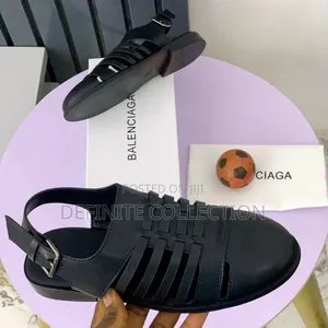Balenciaga Top Quality Leather Sandals