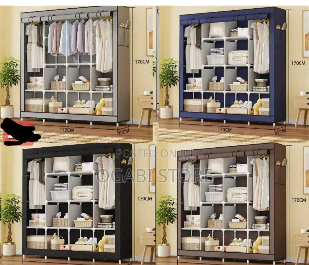 Storage Wardrobe 4 Partition