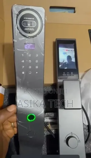 Smart Door Lock With 3d Face Recognition, Fingerprint Scanner.