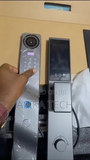 Smart Door Lock With 3d Face Recognition, Fingerprint Scanner.