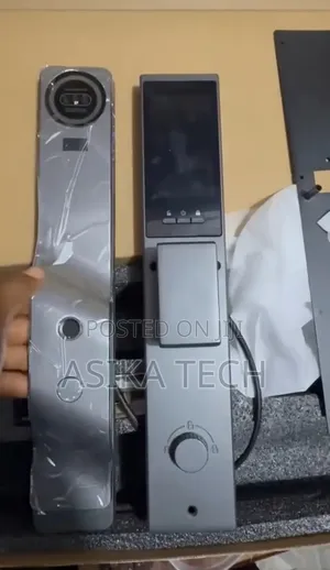Smart Door Lock With 3d Face Recognition, Fingerprint Scanner.