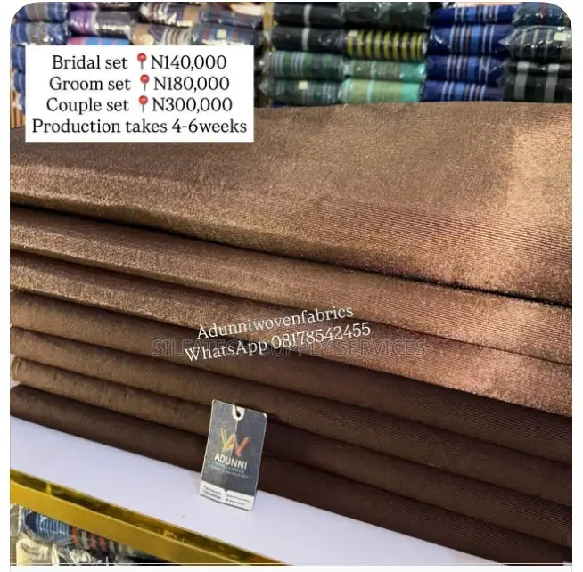 Weeding Cloth Collection Original Wooven Weeding Cloth - SILFATECH SUPPLY SERVICES Price: ₦ ...