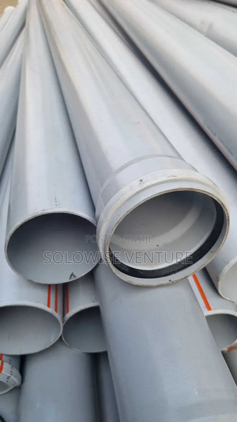 White PVC Pipe