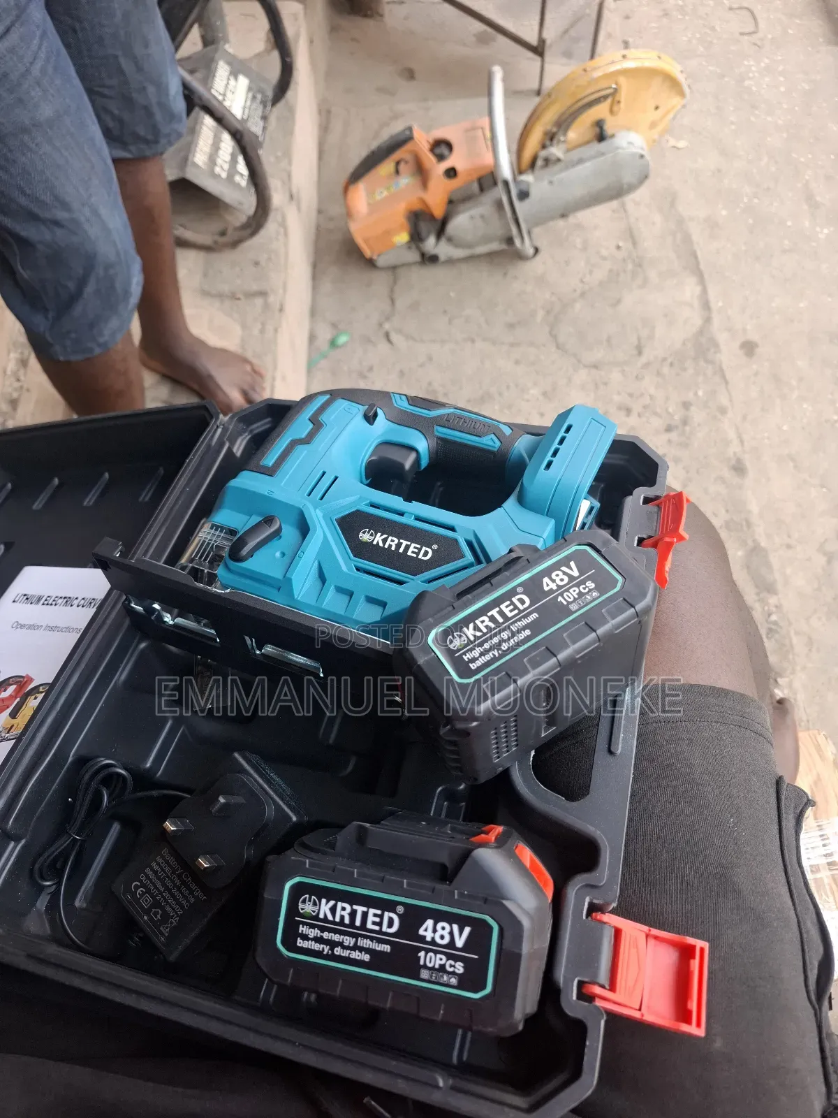 Krted 48v Cordless Jigsaw.