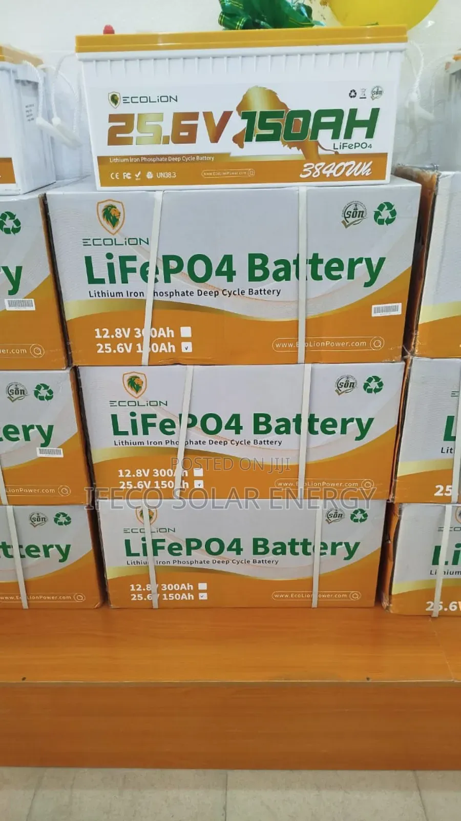 Ecolion Lithium Ion Battery 4kwh 24v