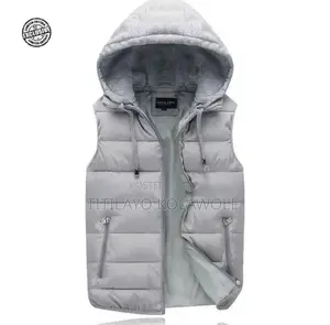 Hooded Sleeveless Winter Thermal Soft Vest Waist Coat