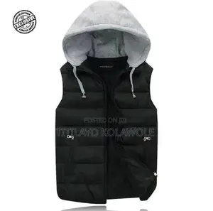 Hooded Sleeveless Winter Thermal Soft Vest Waist Coat